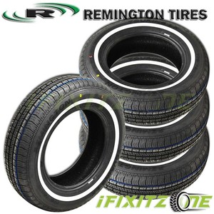 4 Remington Lx Touring 155 80r13 79s Tires Ww White Wall All Season A S New Ebay