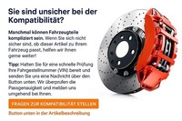 2X Zimmermann Sport Z Bremsscheibe FüR BMW (Vollguss) Sport Z Links 150.3478.52