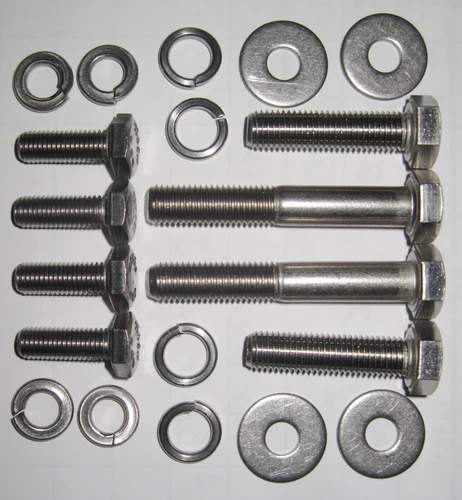 MG Midget AH Sprite 950, 1098 Water pump and Fan Fitting Kit - Stainless Steel