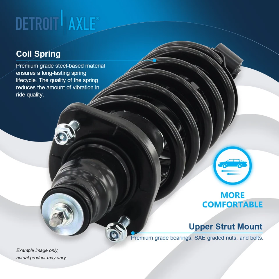 Juego de muelles helicoidales y puntal trasero para Honda CR-V 2002 2003 2004 2005 2006 Foto 3 de 4