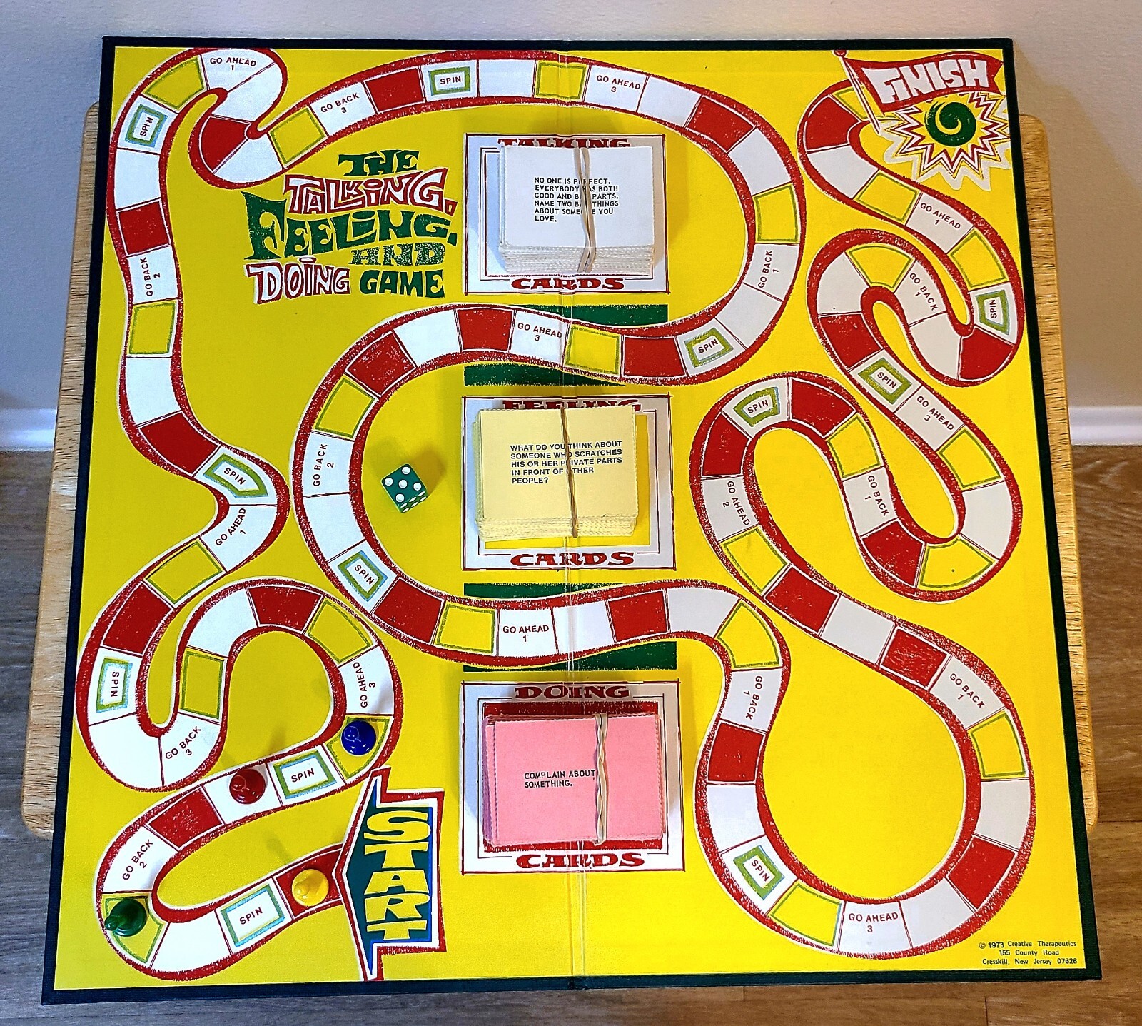 Vintage The Talking, Feeling And Doing Game A Psychotherapeutic Game ...