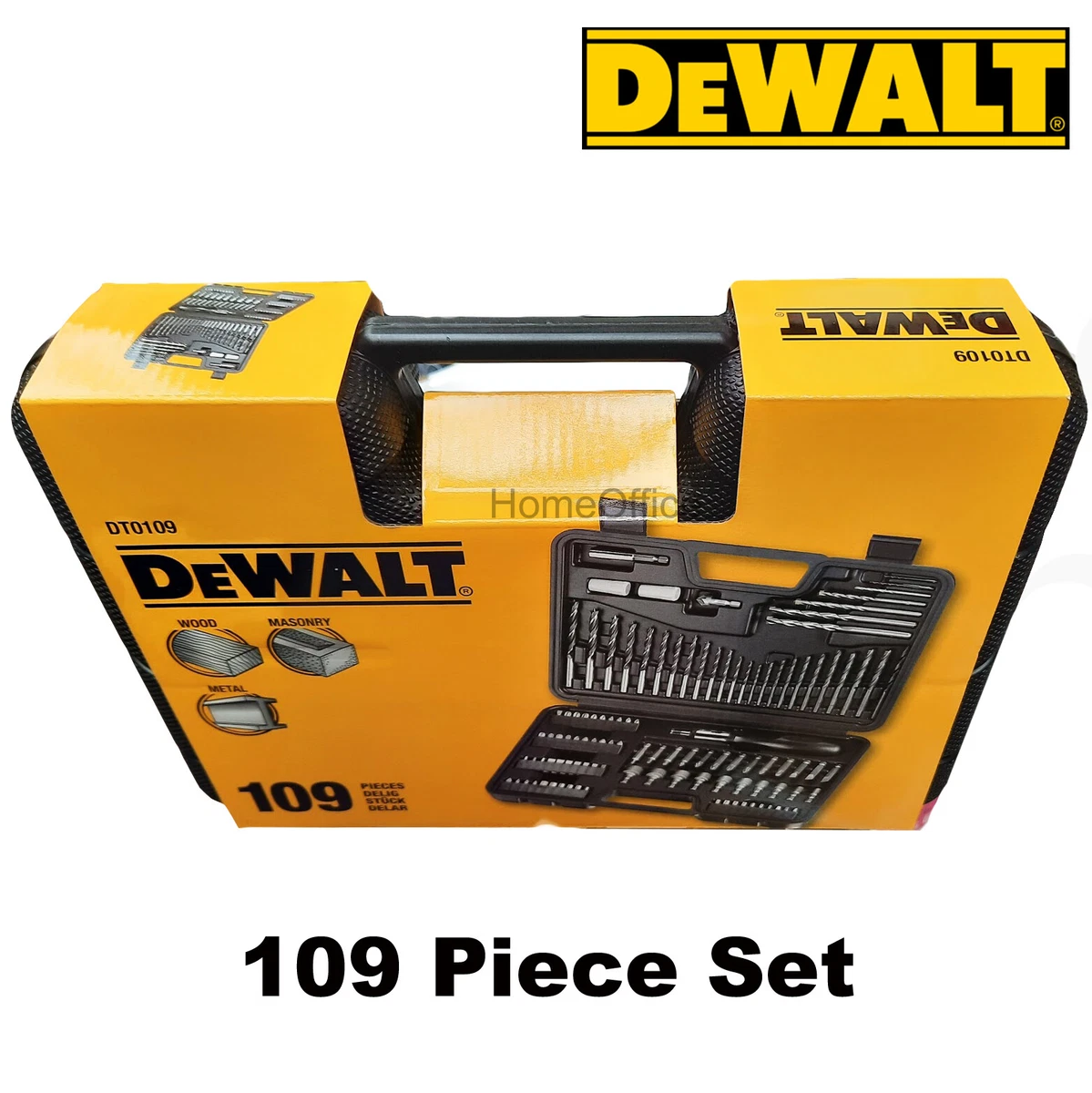 Screwdriver Bit Set / Drill Bit Set, 109-Piece