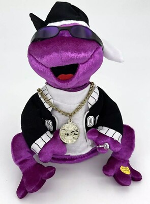 Gemmy Hip Hop Frogz Rock It Rap It Ribbit! Dancing Singing In Da Club *TESTED*