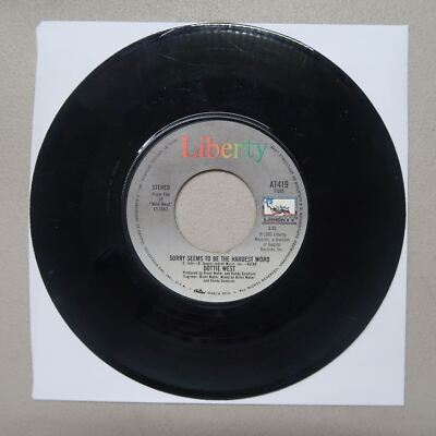 DOTTIE WEST (I'M GONNA) PUT YOU BACK ON THE RACK/SORRY... VINYL 45 VG 24-56