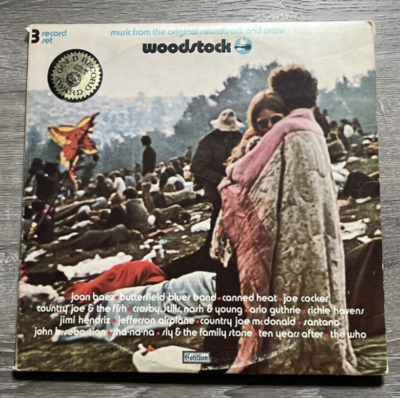 Woodstock オリジナル・サウンドトラック 3枚組 LPレコード Various - Woodstock -Music From The Original Soundtrack and More
