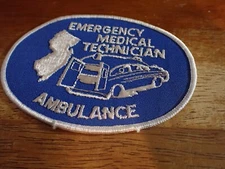 EMERGENCY MEDICAL TECHNICIAN AMBULANCE PATCH BX SP #1