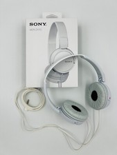 Sony MDR-ZX110 Ear-Pad On the Ear Headband Headphones - White