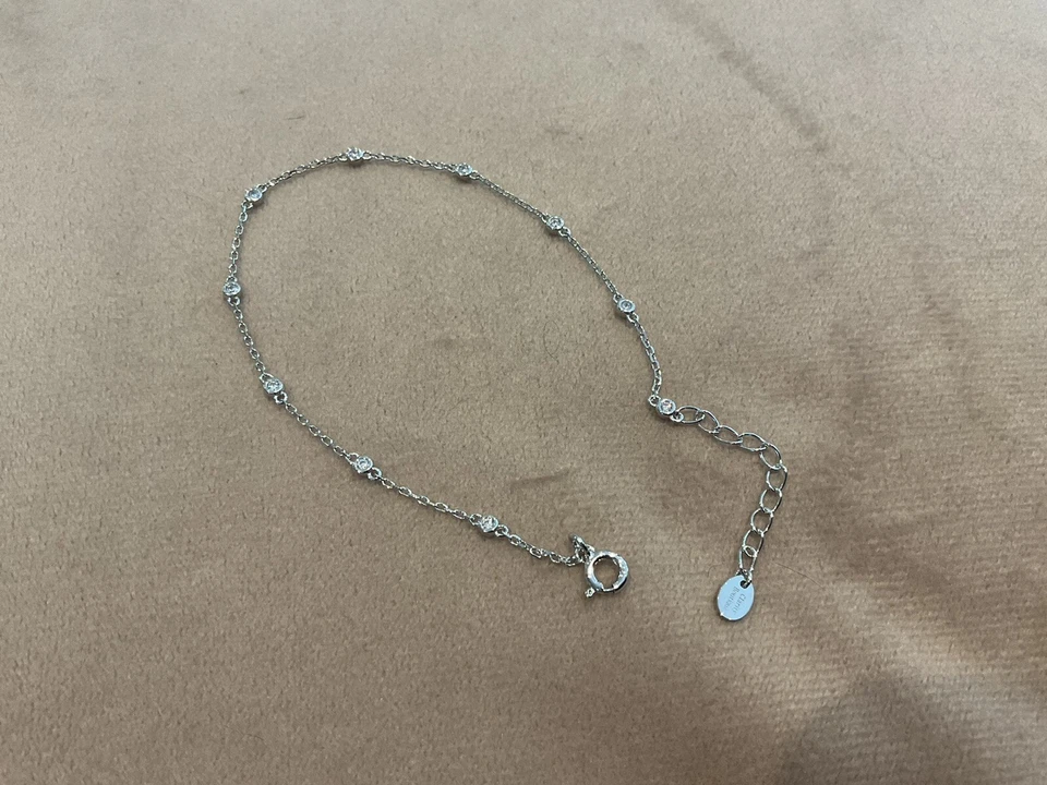 0.3 Carat Lab Created Diamond Bracelet Platinum Plated 925 6.5” - 7.5” Inch — 第 4/4 张图片