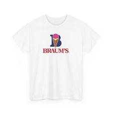 Vintage Braum's Ice Cream Unisex Tee, Oklahoma City Design Shirt, Retro Inspired