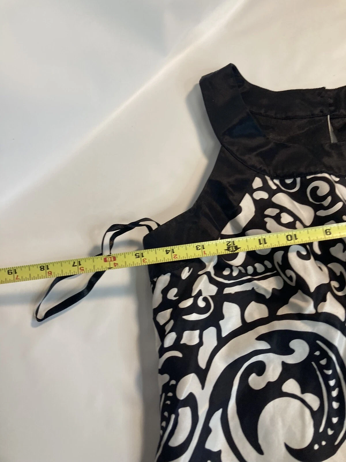 VETEMENTS Abito donna paisley White Ho Black Market TG 0