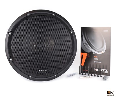 Subwoofer Hertz MPS250 S2 MILLE PRO 2Ω SQ Shallow 10'' 25cm Woofer flach 500 WRMS
