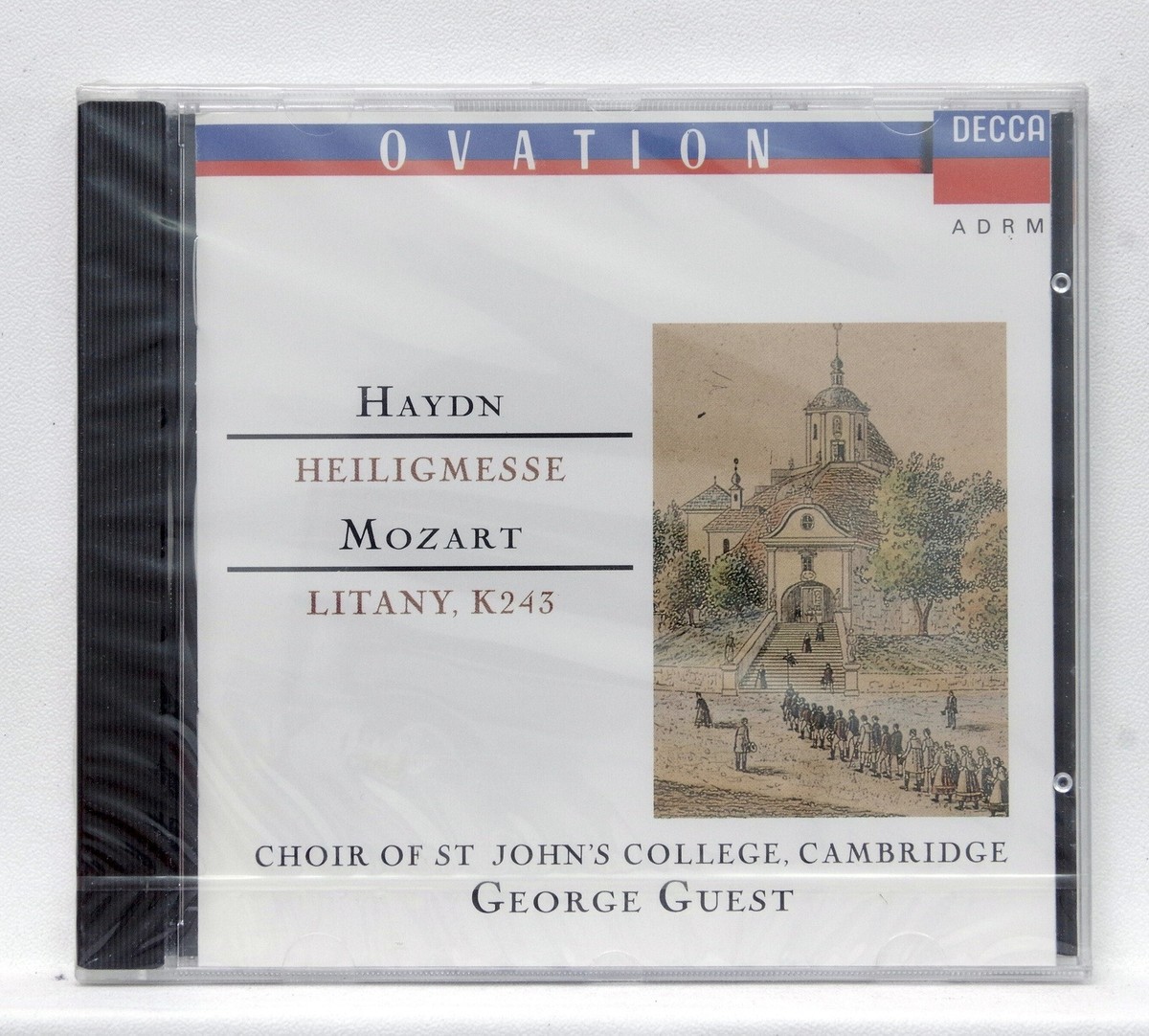 GEORGE GUEST ⸺ HAYDN heiligmesse MOZART litany K.243 ⸺ DECCA CD
