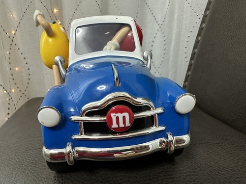 Vintage M&M's “Sweet Wheelin'” Red's Garage Blue Pickup Truck Candy Dispenser
