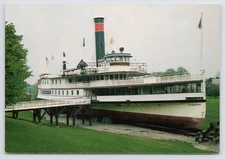 S.S. Ticonderoga (1906) Passenger Freight Steamer Postcard #0938