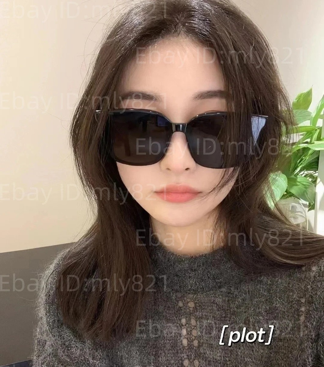 GentleMonster PLOT 01 Sunglasses Black Frame Black Lenses | eBay