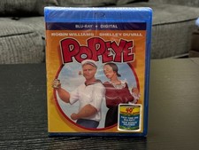 Popeye (4oth Anniversary) Blu-ray 1980 Robin Williams Brand New Factory Sealed