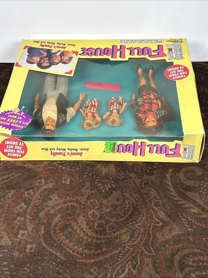 FULL HOUSE dolls figures JESSE'S FAMILY Jesse Becky Nicky Alex 1993 Tiger Toys - Image 4 of 4