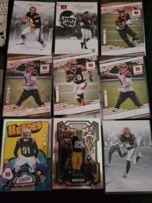 109 Card Lot  Cincinnati Bengals Corey Dillon RC.  Rookies, Base, Inserts 