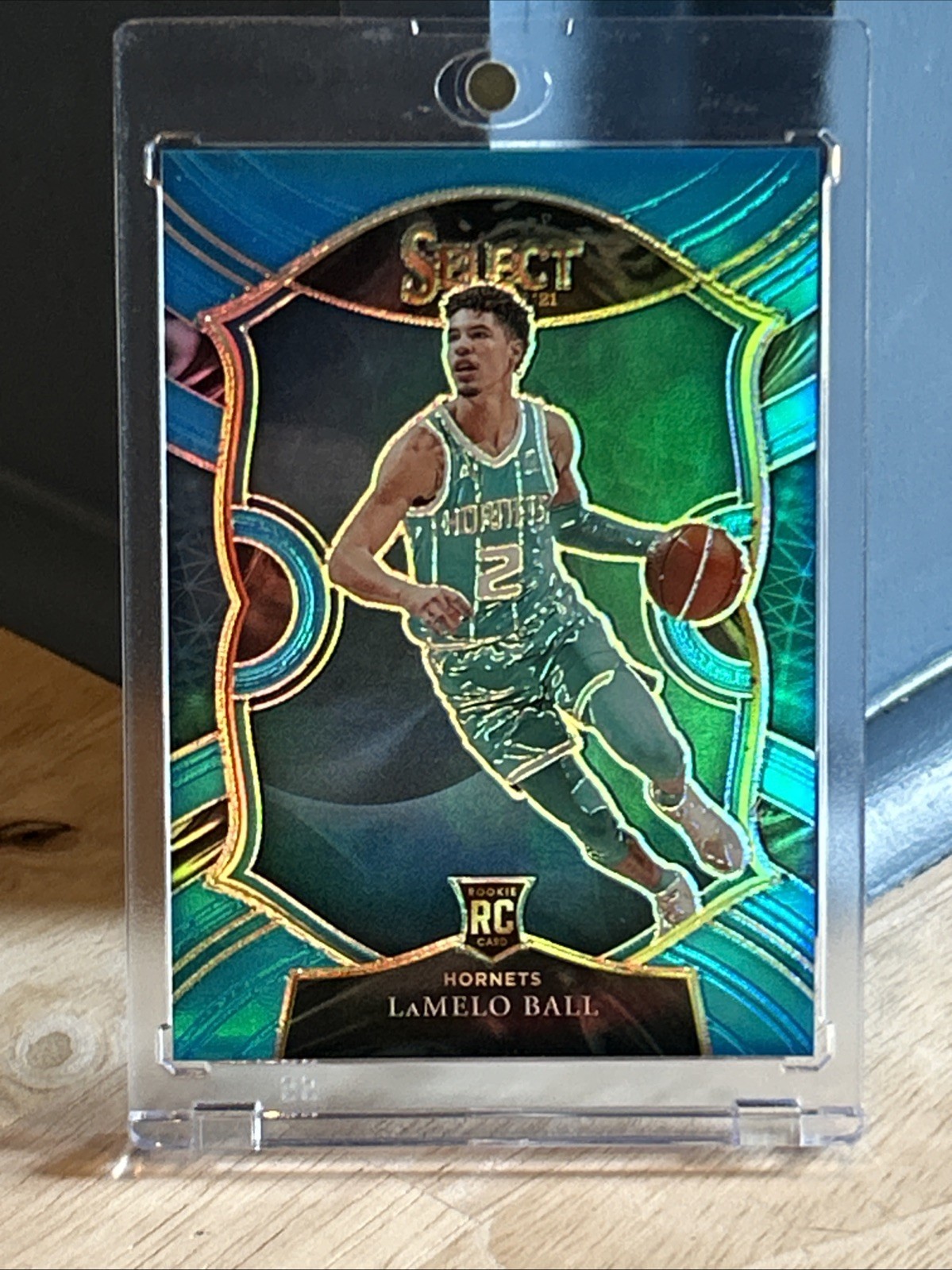 2020-21 Panini Select - Concourse LaMelo Ball #63 Light Blue Prizm /299 (RC)