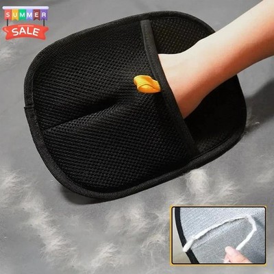 Pet Anti-static Hair Removal Gloves Household Sofa Clothes Brush Double-sided Ad