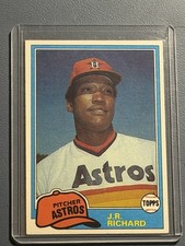 1981 Topps - J.R. Richard #350 Houston Astros