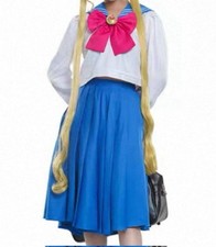 Sailor Moon Usagi Ami Cosplay Uniform Set XS School Costume Used Japan
