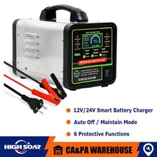 12v 24v Car Battery Charger Heavy Duty 0-15a Automatic Battery Maintainer New 12v 24v Car Battery Charger Heavy Duty 0-15a Automatic Battery Maintainer New