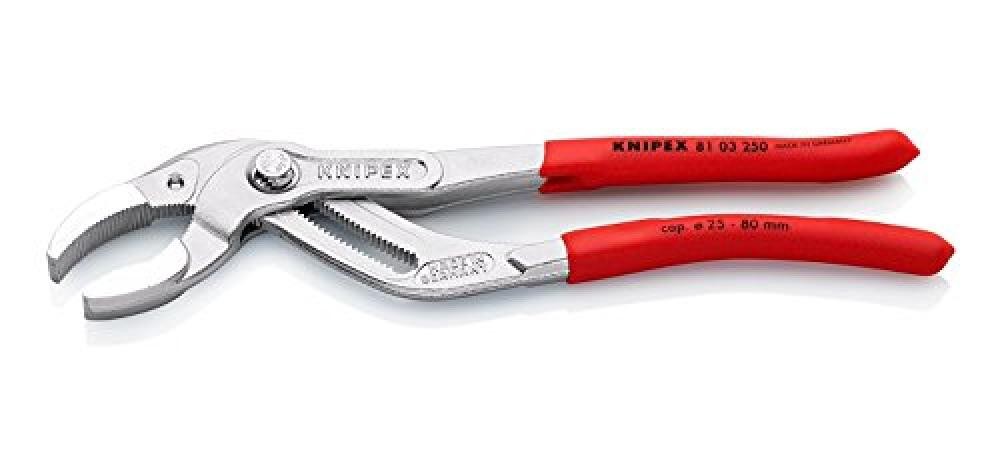 Pinza Sifoni KNIPEX 8103250 Cromata - Qualità Tedesca Originale