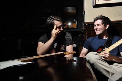 Barry McKenna Sam McTrusty of Scottish rock band Twin Atlantic at - Old Photo 8