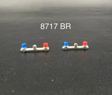 2 Pack 1/87 Blue Red Mars Skybolt Beacon Lightbar Siren Speaker Police Sheriff