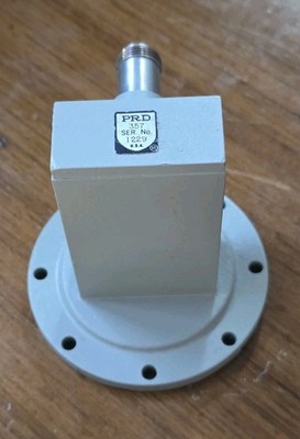 PRD (POLYTECHNIC RESEARCH & DEVELOPMENT) 357 WR187 WAVEGUIDE TO COAXIAL ADAPTOR