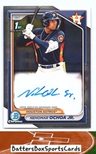2024 Bowman Chrome #CPA-NOC Nehomar Ochoa Jr. Prospects Autographs