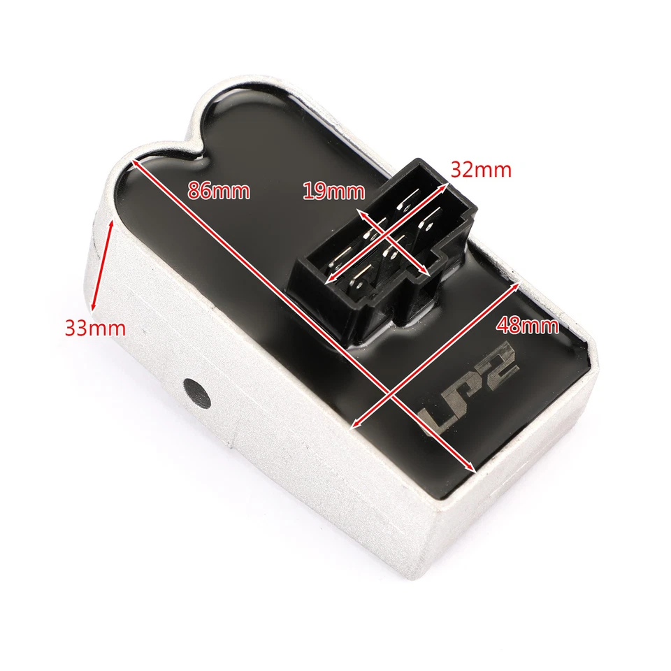 Régulateur redresseur Pour Honda Monkey Z125M Z125MA Super Cub C125A 19-21 E03 - Photo 3/4
