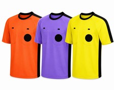 Pitch Ready&trade; Performance College Style Soccer Referee Shirt
