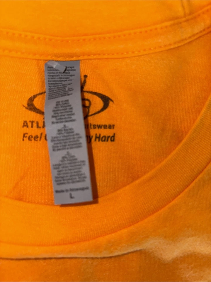 Camiseta de lacrosse University of Virginia LAX para hombre talla grande naranja Foto 4 de 4