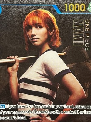 Nami • P-053 Alt Art Holo Premium Collection Live Action Promo One