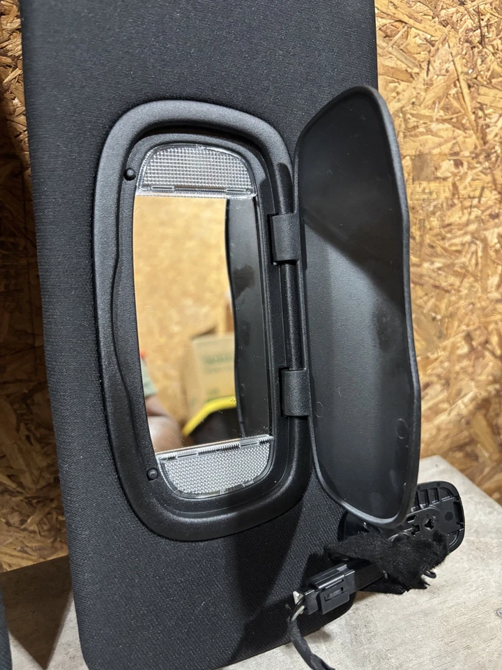 2013-2016 DODGE DART Sun Visor Set Pair Driver Passenger Left Right Black - Image 4 of 4