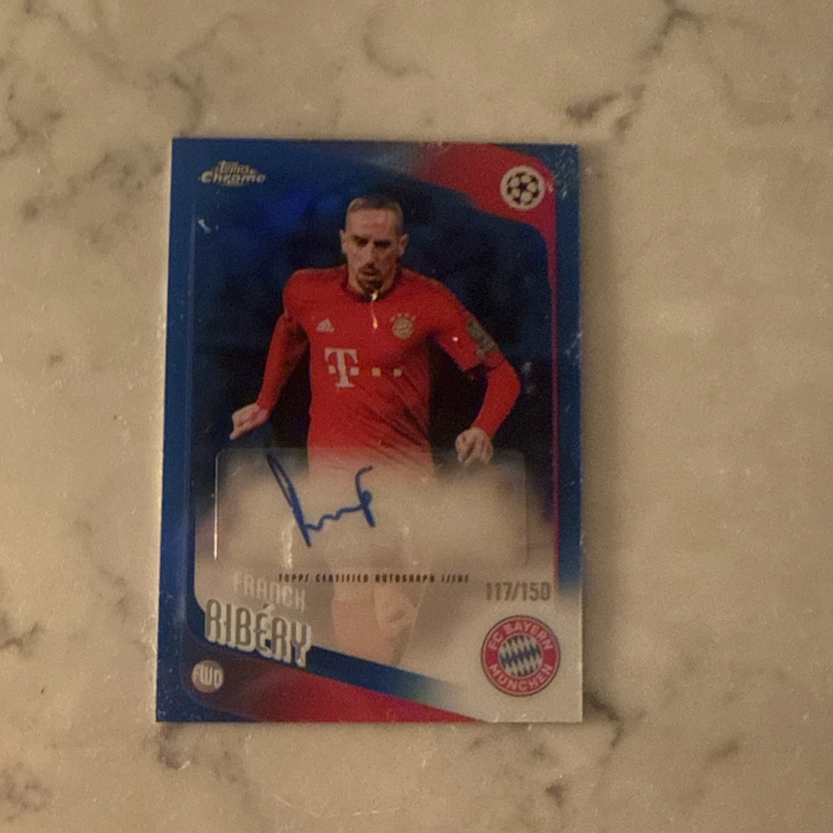 Soccer Bayern Munich Autographed Sports Trading Cards