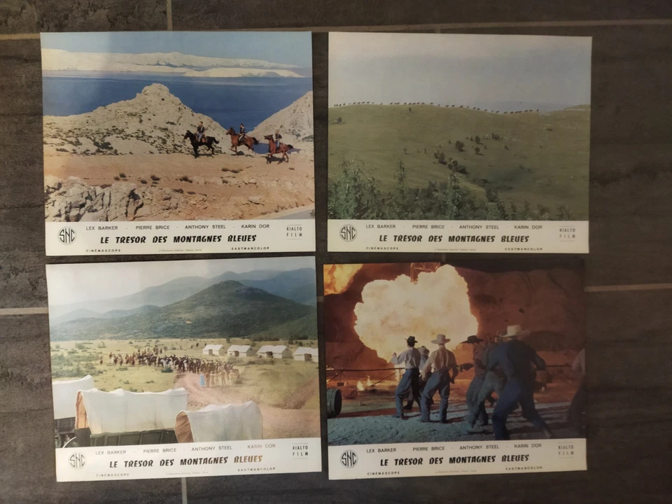 Winnetou 2. Teil 8 Aushabgfotos aus Frankreich - Bild 2 von 3