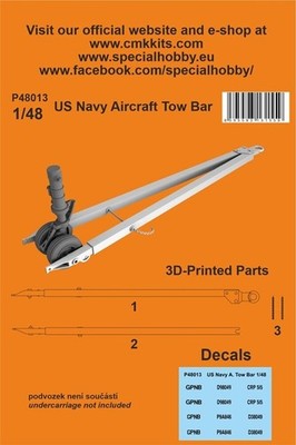 CMK 129-P48013 - 1:48 US Navy Aircraft Tow Bar - Neu