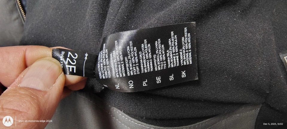 KUHL The Law Men's Size Large Fleece Lined Heavy Canvas Hoody Jacket, Dark Khaki - Image 4 of 4