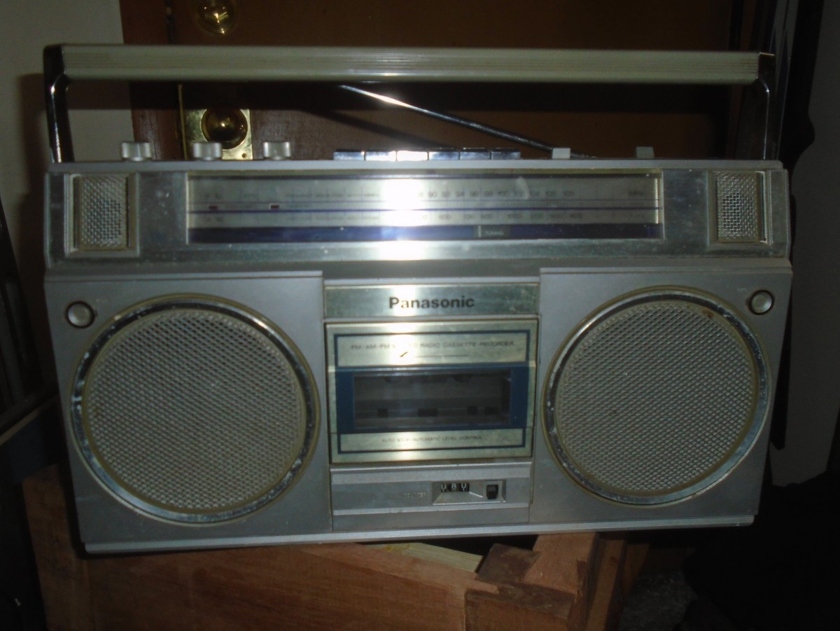 VINTAGE PANASONIC RX-5015 Stereo Cassette BOOMBOX FOR PARTS