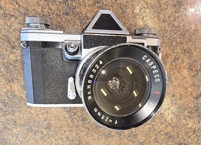 East German Zeiss Ikon Pentagon 1952-1957 Camera with Caspeco