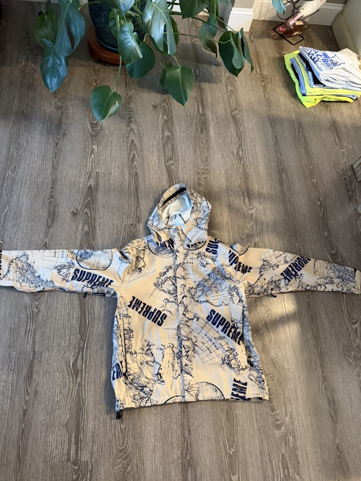 Supreme X North Face Venture Jacket Men’s Size Large Authentic Rare SS12 image 2