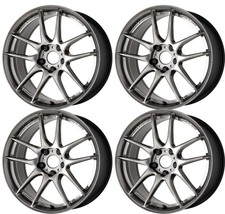 Work Emotion Cr Shigoku Wheels 19x8.5j45 5x114.3 Glowgunmetalggm Set Of 4