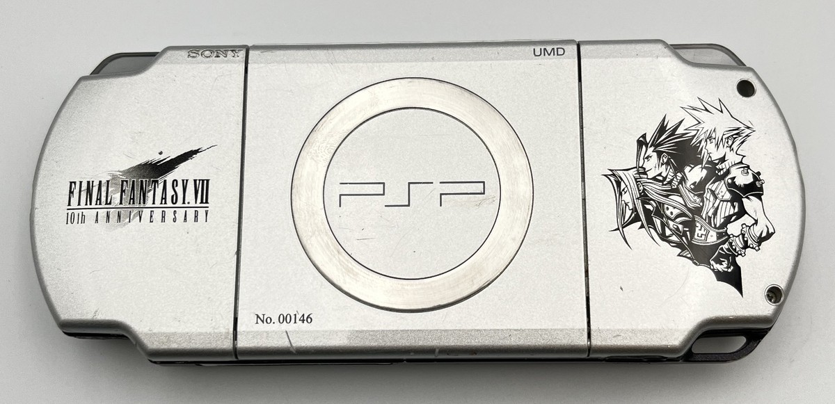 Sony PSP-2000 Crisis Core Final Fantasy FF Ⅶ 7 Limited Console w