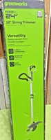 Greenworks 24V 12 inch Cordless String Trimmer and Edger (2-In-1) Tool Only