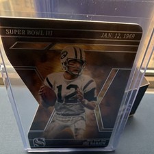 Joe Namath Super Bowl III DIE CUT SILHOUETTE 