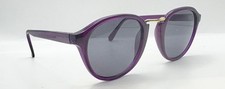 Vintage Purple Oval Sunglasses FRAMES ONLY Taiwan