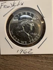 USA 1962 P Franklin Silver Half Dollar PROOF Uncirculated Philadelphia